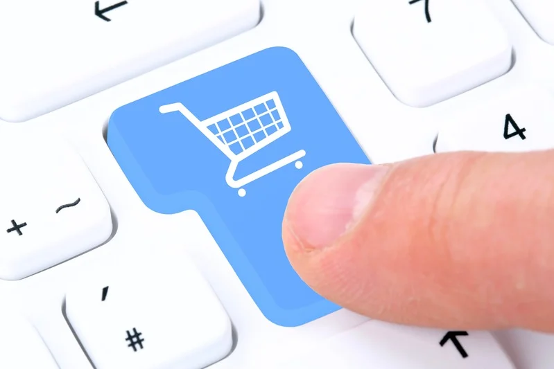 Mobile shopping illustration